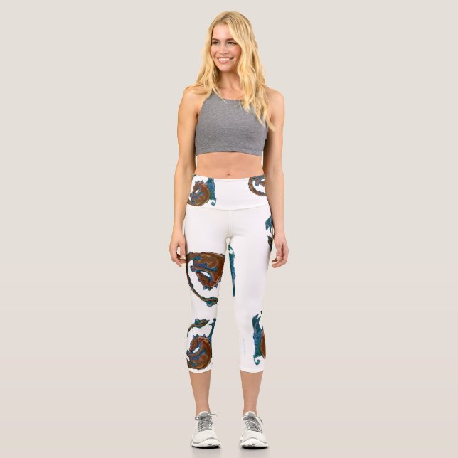 Leggings Capri Dragon Maureen Girard (Anverso)