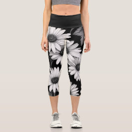 Leggings Capri Dreamy Daisies