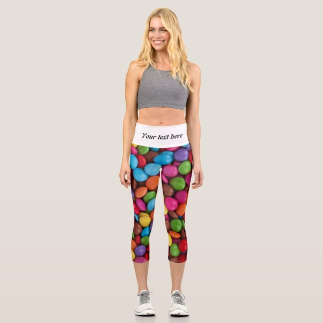 Leggings Capri Dulces golosinas (Anverso)