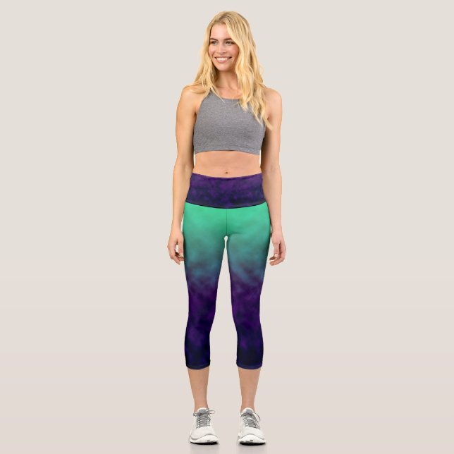 Leggings Capri Ecos de Marea de Amatista (Anverso)