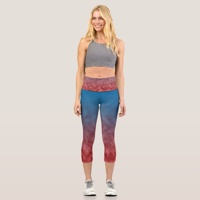 Leggings Capri Ecos en Bluefire (Anverso)