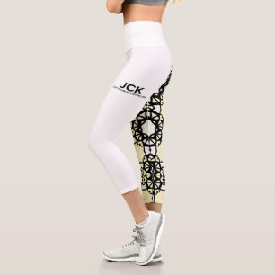 Leggings Capri El arte caleidoscopio del primer volumen cinco