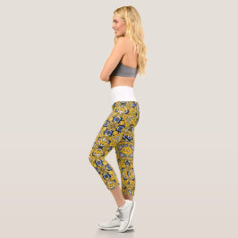 Leggings Capri El arte caleidoscopio del volumen once veinte