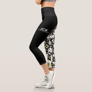 Leggings Capri El arte caleidoscopio del volumen uno siete