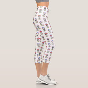 Leggings Capri El Bebé Krampus Está De Servicio