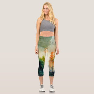 Leggings Capri El bosque (naturaleza)