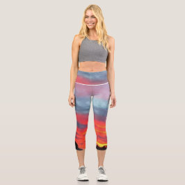 Leggings Capri El brillo -