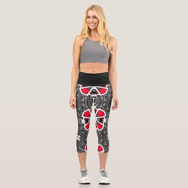 Leggings Capri El calidoscopio del volumen dos (Anverso)