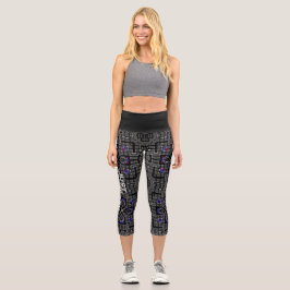 Leggings Capri El kaleidoscopio once del volumen
