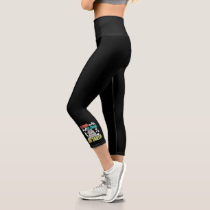 Leggings Capri El perro español se comió mi tarea
