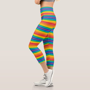 Leggings Capri El retro llueve a altas legiones capri