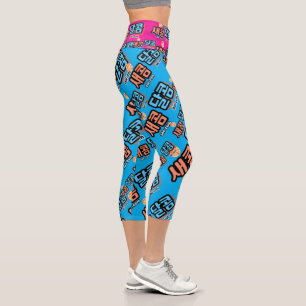 Leggings Capri El sabor de la fruta: "새 콤 콤" (sae-com dal-com)