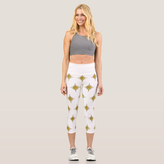 Leggings Capri El sol y la luna (Anverso)