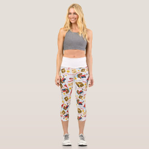 Leggings Capri El tesoro de jolly roger pirata