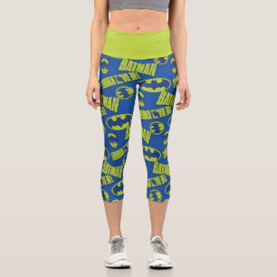 Leggings Capri Electric Up Batman - The Dark Knight Pattern