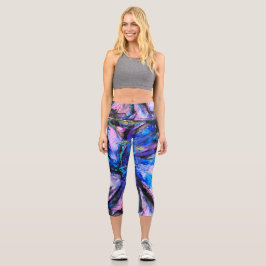Leggings Capri Électrique
