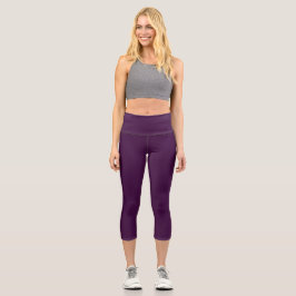 Leggings Capri Elegancia de vino