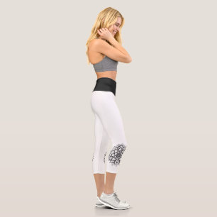 Leggings Capri Elegante Geo Yoga Capri Leggings! 🪐 ✨