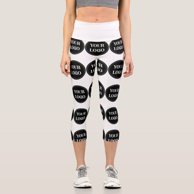 Leggings Capri elegante, moderno, refinado y editable. (Anverso)