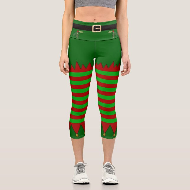 Leggings Capri Elf navidades (Anverso)