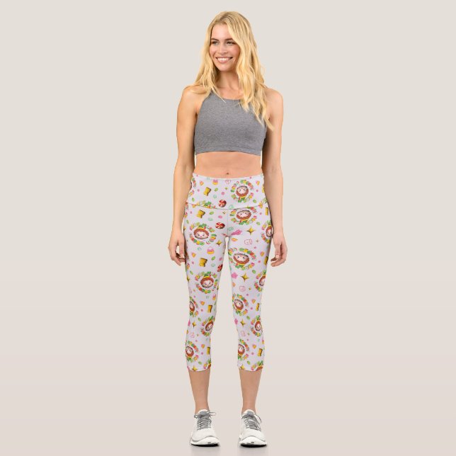 Leggings Capri Elf the Movie | Modelo de cuatro grupos principale (Anverso)