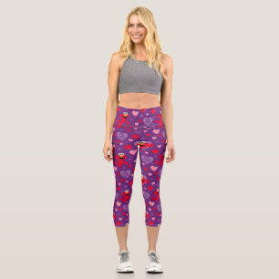 Leggings Capri Elmo Te Ama El Patrón El día de San Valentín