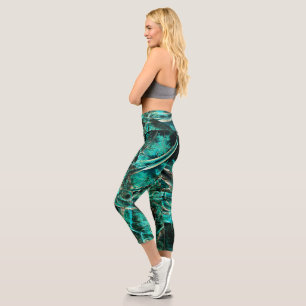 Leggings Capri Emergencia abisal