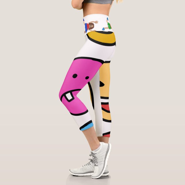Leggings Capri Emociones Y Niños (Izquierda)