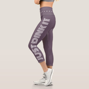 Leggings Capri Encurtido Divertido de Pickleball Moderno Solo Gol