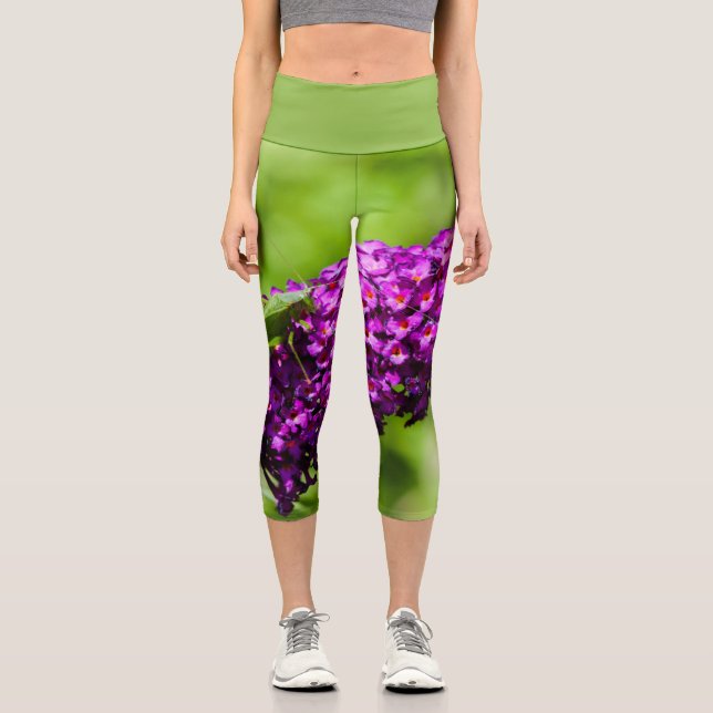Leggings Capri energía katydid (Anverso)