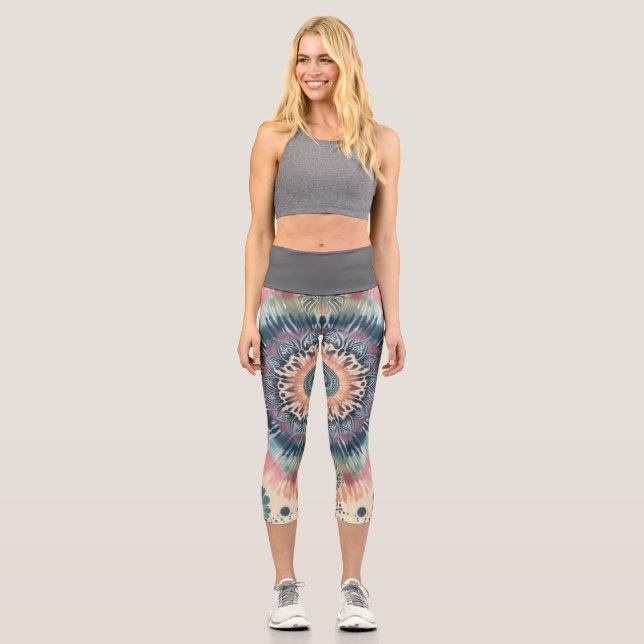 Leggings Capri Energía mental (Anverso)