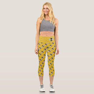 Leggings Capri Enjambre de abejas