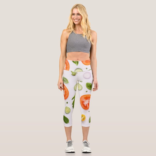 Leggings Capri Ensalada en tu (Anverso)