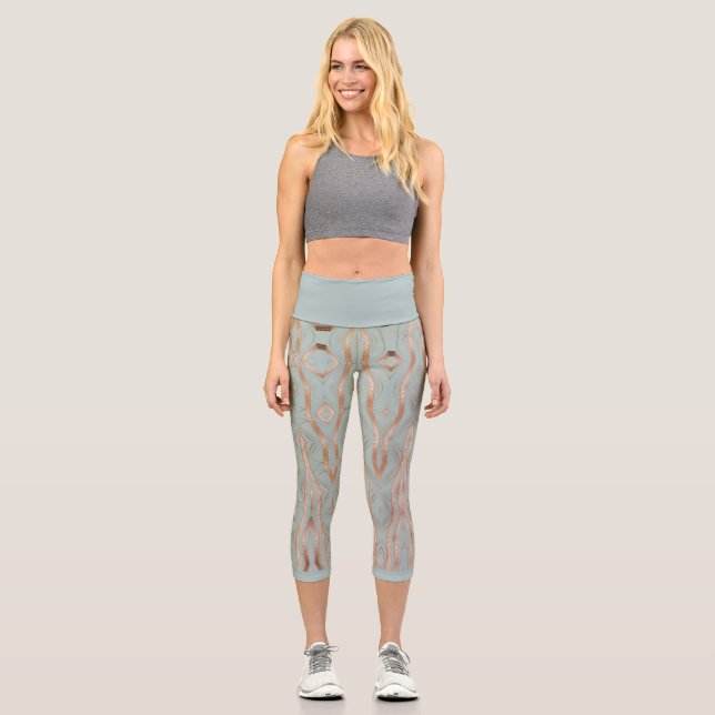 Leggings Capri Entrelacs (Anverso)