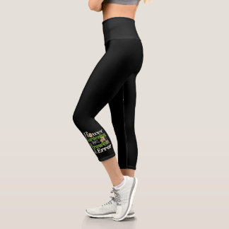 Leggings Capri Error de Trowl de jardinería de flores - Gardener 