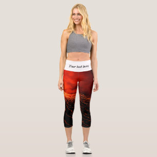 Leggings Capri erupción volcánica