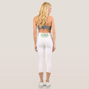 Leggings Capri Es simple.