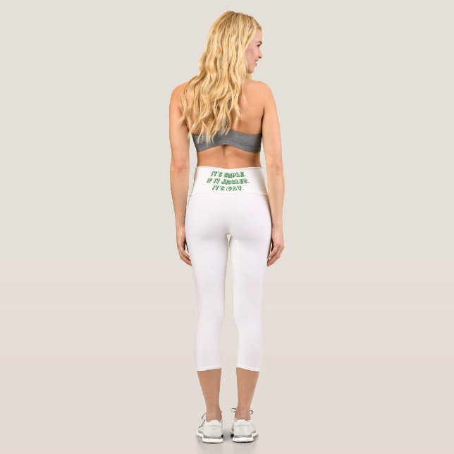 Leggings Capri Es simple. (Reverso)