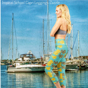 Leggings Capri Escuela Tropical