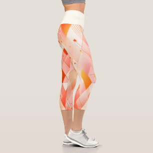Leggings Capri Espectra de triángulo deslumbrante