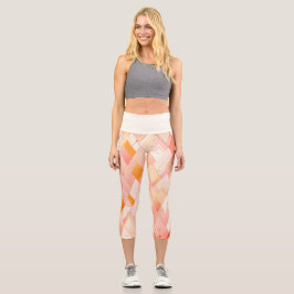 Leggings Capri Espectra de triángulo deslumbrante