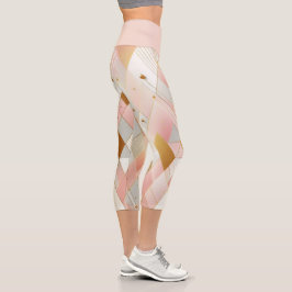 Leggings Capri Espectra de triángulo deslumbrante