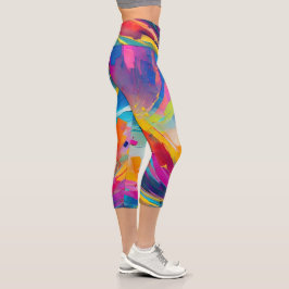 Leggings Capri Espectro vibrante