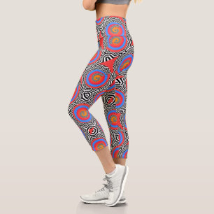 Leggings Capri Espiral Chevron