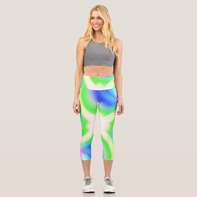 Leggings Capri Estallido estelar (Anverso)