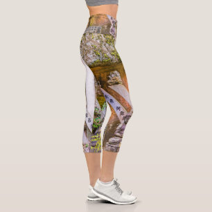 Leggings Capri Estatuas de Buda en el templo Senko-ji