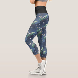 Leggings Capri Estrellas de tiro - Creando deseos Capri Leggin