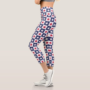 Leggings Capri Estrellas patrióticas