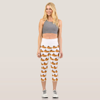 Leggings Capri Familia de Calabaza