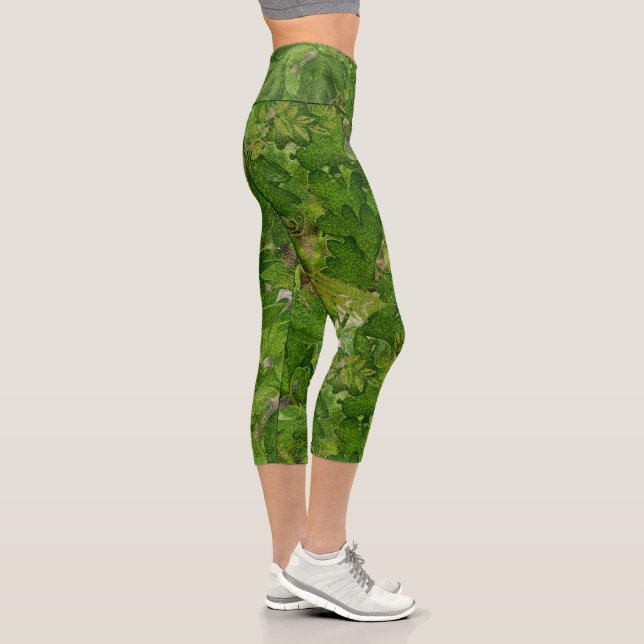 Leggings Capri Fantasy Tropical Forest (Derecha)